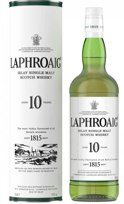 Laphraoig 10 Year Old Single Scotch Whisky 700ml