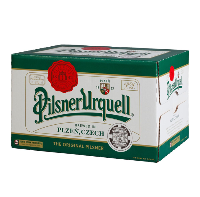 Pilsner Urquell Beer - 24X330ml