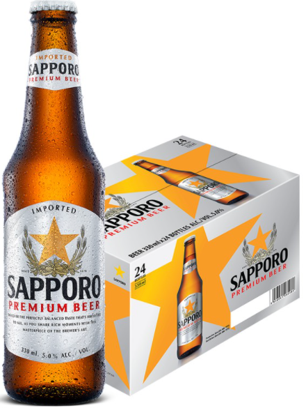 Sapporo Premium Japanese Beer *24X330ml*