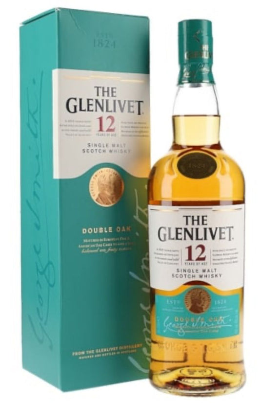 Glenlivet 12 Year Old Single Malt Scotch Whisky - 700ml