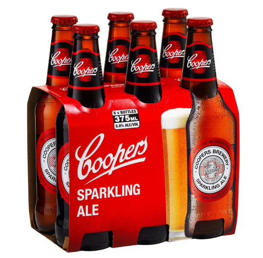 Coopers Sparkling Ale 6PK  *6X375ml*