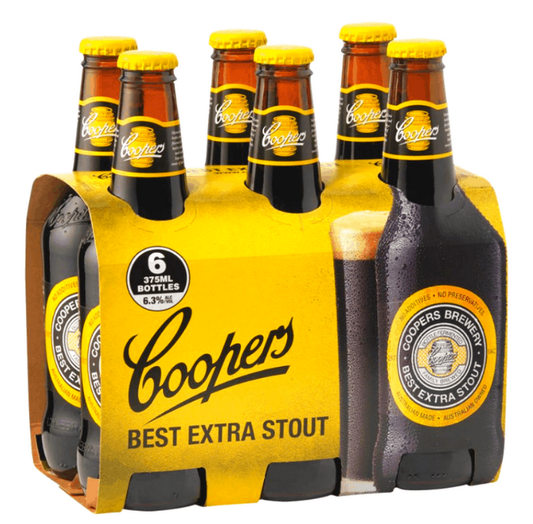 Coopers Best Extra Stout 6PK  *6X375ml*