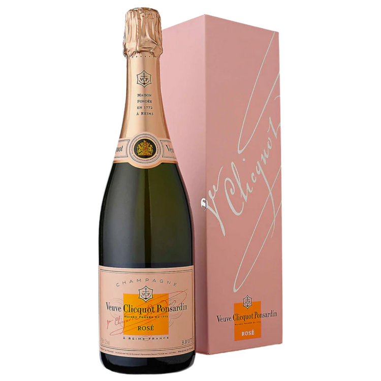 Veuve Clicquot Brut Rosé NV - gift boxed