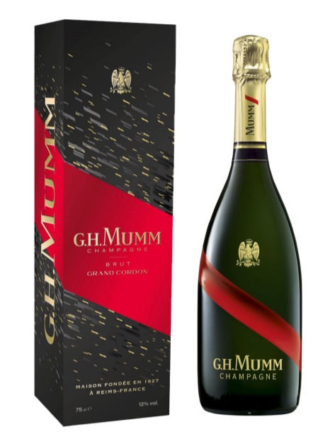 G.H. Mumm Grand Cordon Champagne - gift boxed