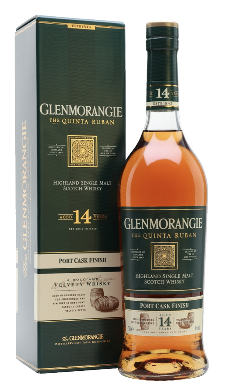 Glenmorangie The Quinta Ruban 14 Years Single Malt Whisky 700ml