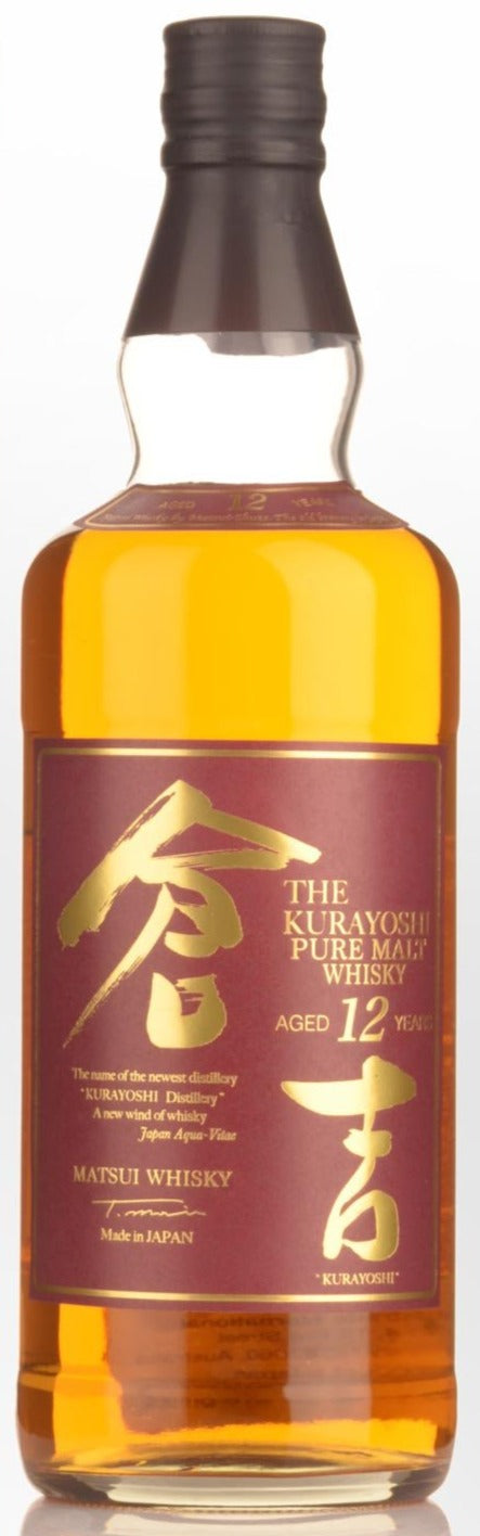 The Kurayoshi 12 Years Pure Malt Whisky 700ml
